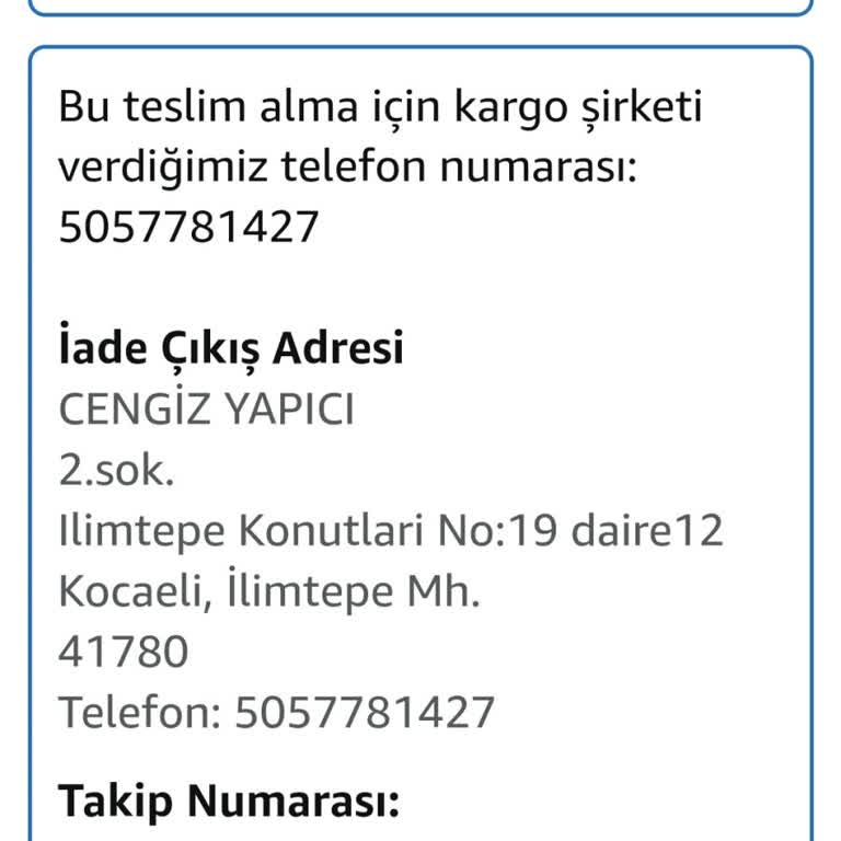 İade Sürecinde Uzun Bekleyiş