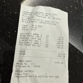 Mağazada İçki Değişimi Sorunu