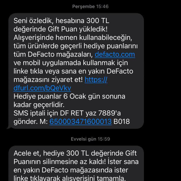 Hediye Puanı Kullanamama Sorunu