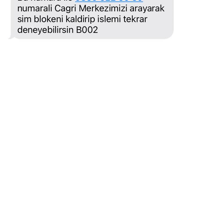 İzinsiz SIM Kart Değişikliği Uyarısı