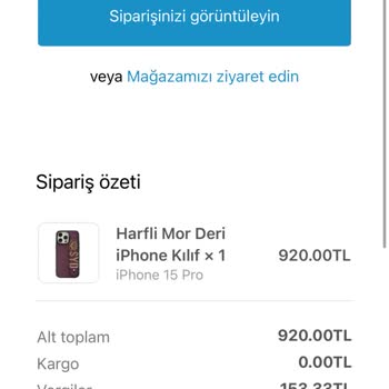 Telefon Kılıfı Siparişim Hala Ulaşmadı