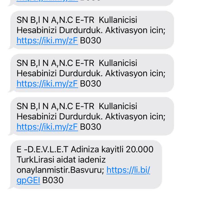 Yanlış Hesap Aktivasyonu Ve Bilgi Dışı İşlemler