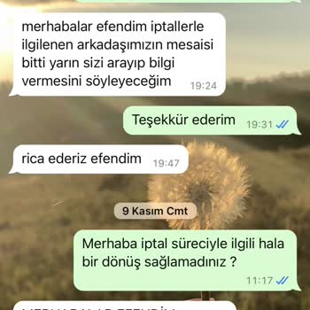 İptal Edilen Kurs Ücreti İçin Sürekli Oyalama Ve İlgisizlik