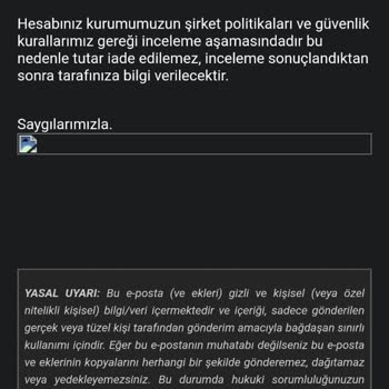 Payco Elektronik'te Hesap Kapatma Ve Para Çekme Sorunu