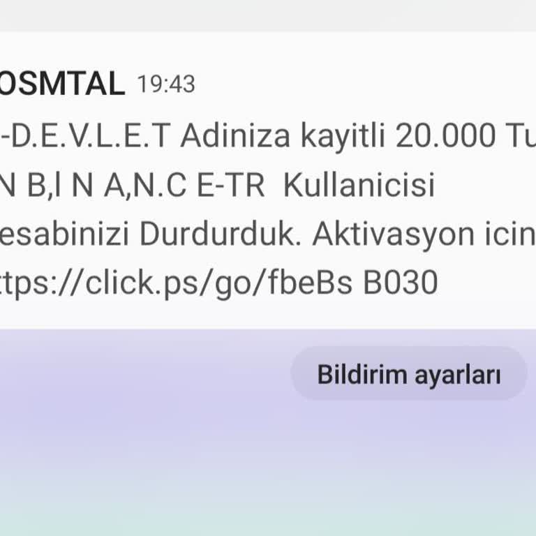 Yanlış Hesap Dondurma Mesajları Ve Çözüm Arayışı