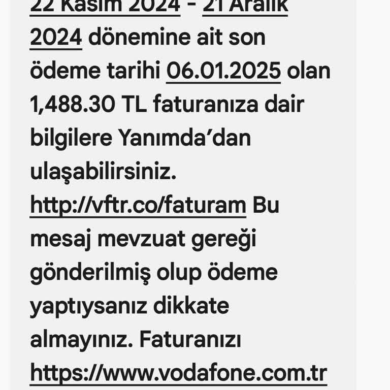 Vodafone'dan Fahiş Cayma Bedeli Şoku