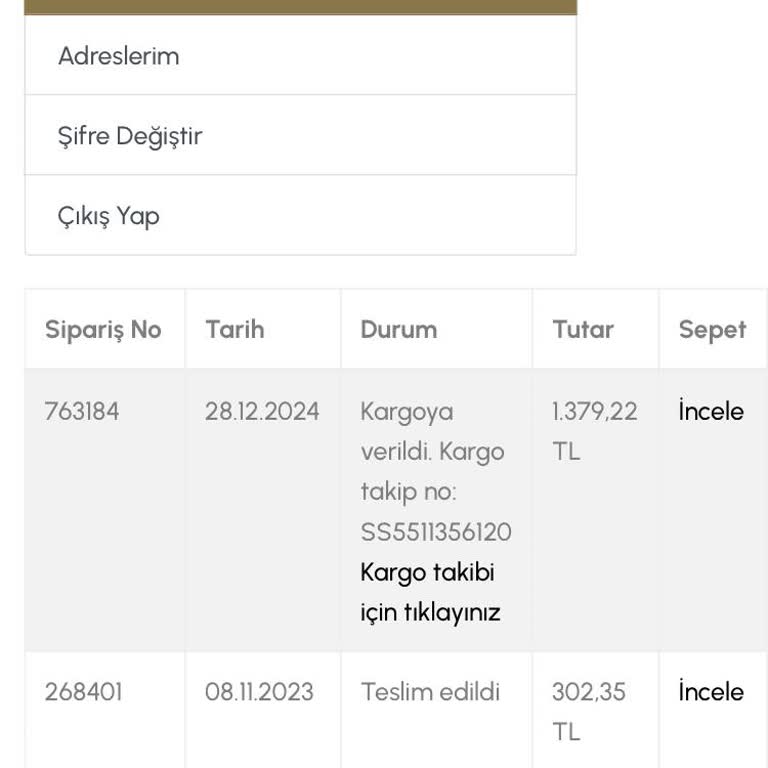Sipariş İadesi Ve İletişim Sorunları