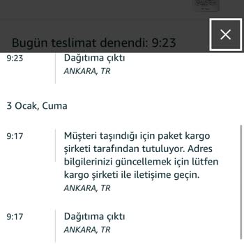 Yanlış Adres İddiaları Ve Teslimat Sorunları