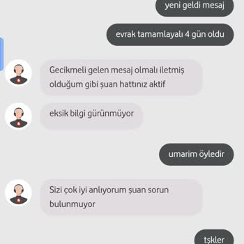 Vodafone İle Eksik Evrak Kabusu