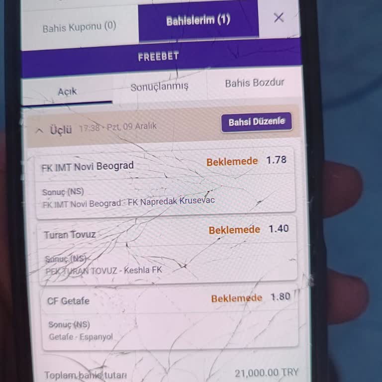 Kazandığım Bahis Parasını Alamıyorum