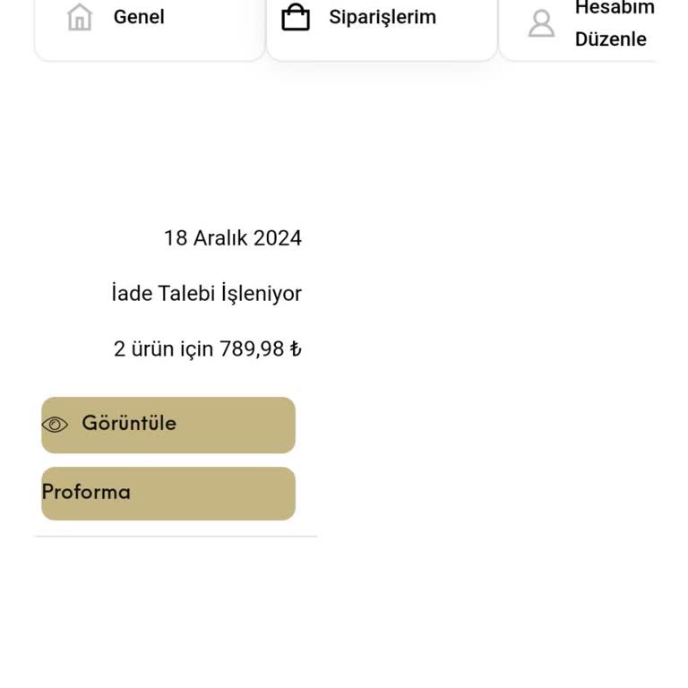 Stok Takibi Ve İade Sürecinde Hayal Kırıklığı
