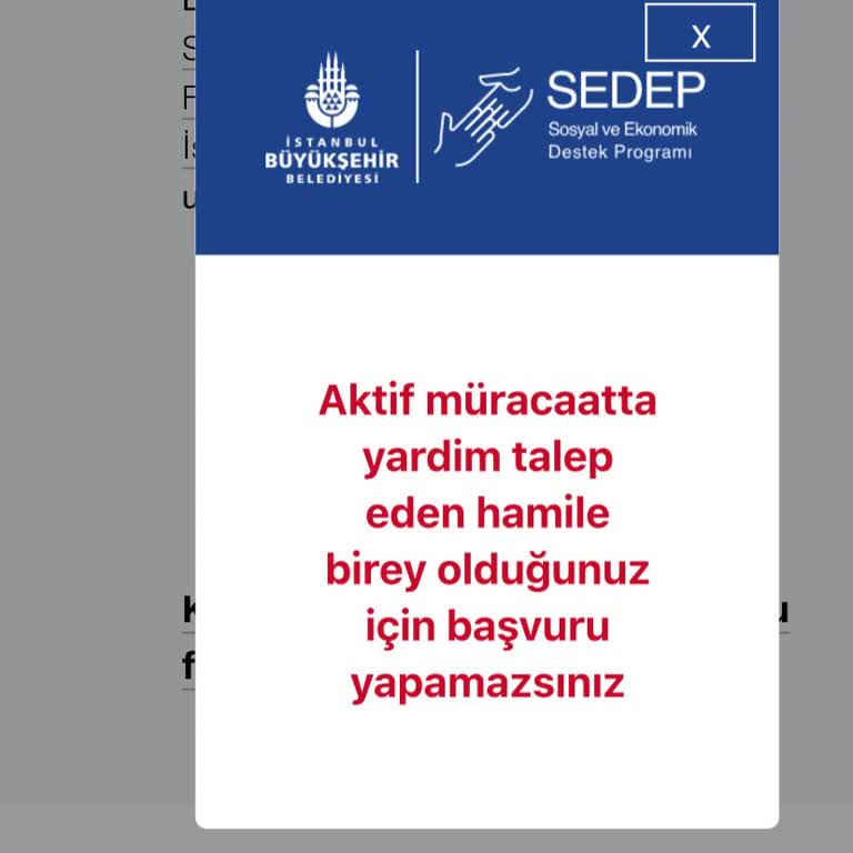 Doğum Paketi Başvurum Reddedildi, Yardım Bekliyorum
