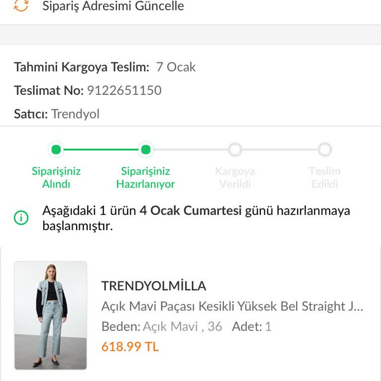 Trendyol Milla Siparişlerimde Sürekli Gecikme Sorunu