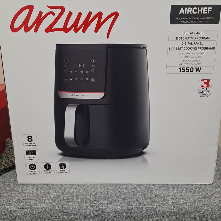 Arzum Airchef AR2089: İlk Kullanımda Hayal Kırıklığı