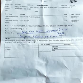 Teslimat Sorunları Ve Müşteri Hizmetleri Eksikliği