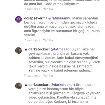 Haksız İade Talebi Ve Ürün Zarar Görmesi