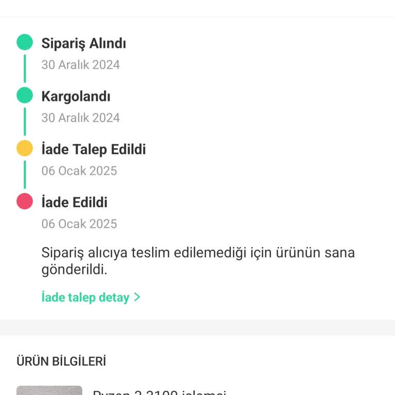 Kargoda Kaybolan Ürün Ve Mağduriyet