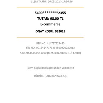 İzinsiz Çekilen Tutar İçin Acil İade Talebi