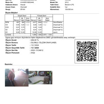 Araç Muayenesinde Hatalı Kilometre Bilgisi