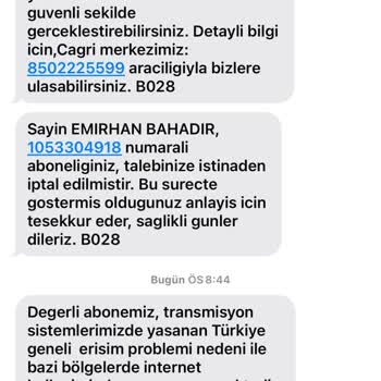 Telkotürk Aboneliğinde Sürekli Kesinti Ve Fatura Sorunu