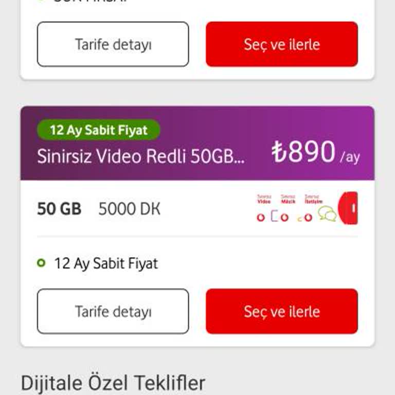 Vodafone'un Taahhüt Yenileme Döneminde Sunduğu Hayal Kırıklığı