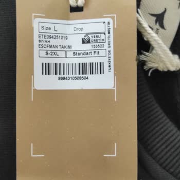 Eksik Gönderilen Hediye Eşofman Takımı