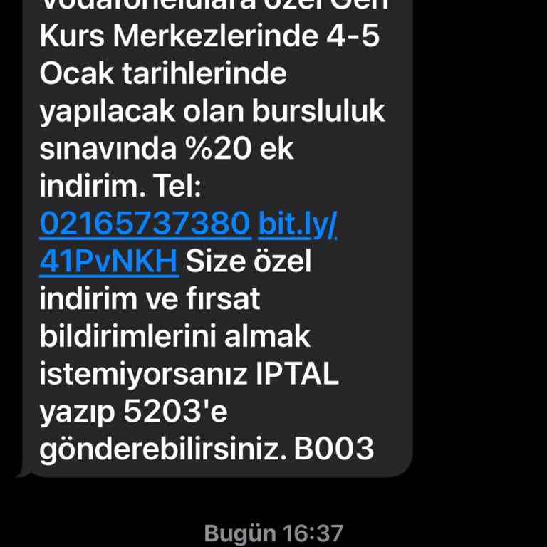 Vodafone Hattımı Kontörlüye Çeviremiyorum