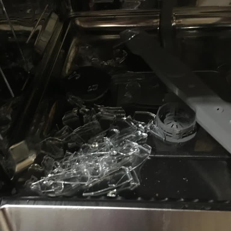 Bulaşık Makinesinde Patlayan Cam Kapak Hayal Kırıklığı Yarattı