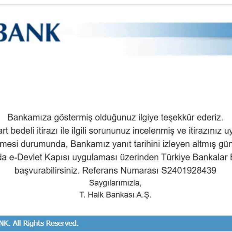 Halkbank'ın Haksız Aidat Ücreti Şoku