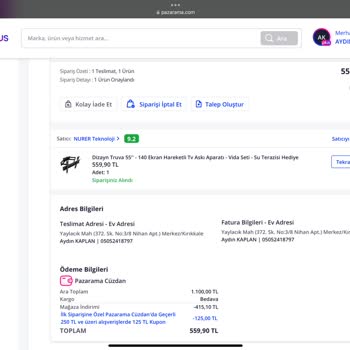 Sipariş Verdim, Ürünüm Hala Kargolanmadı!