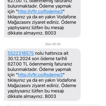 Yanlış Faturalandırma Ve Yetersiz Müşteri Hizmetleri