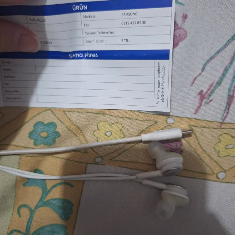 Media Markt'tan Aldığım Samsung Kulaklıkta Cızırtı Sorunu