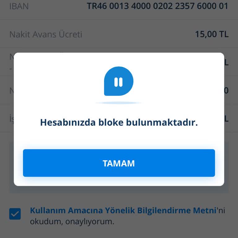 Kredi Kartı Blokesi Mağduriyeti