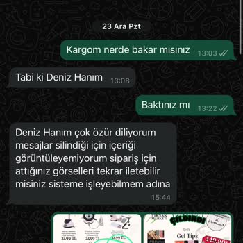 Gecikmeli Ve Sorunlu Ürün Teslimatı