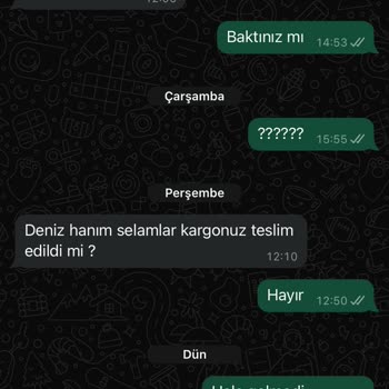 Gecikmeli Ve Sorunlu Ürün Teslimatı