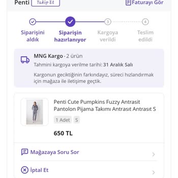 Penti Siparişim Neden Hâlâ Gönderilmedi?