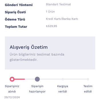Kargoya Verilmeyen Ürün İçin Endişe Ve Bekleyiş