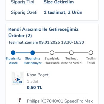 Carrefour Online'dan Sipariş Ettiğim Süpürge Teslim Edilmedi