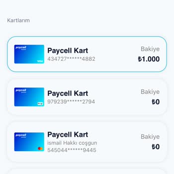 Paycell Kartım Para Gönderme Ekranında Neden Görünmüyor?
