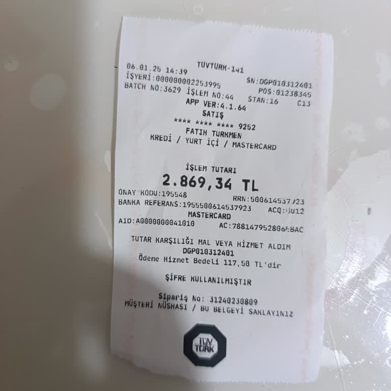 Kredi Kartı Ödeme Hizmet Bedeli Şoku