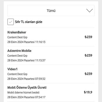 Allinmobi Bilgim Dışında Başlatılan Üyelikler Ve Yüksek Faturalar
