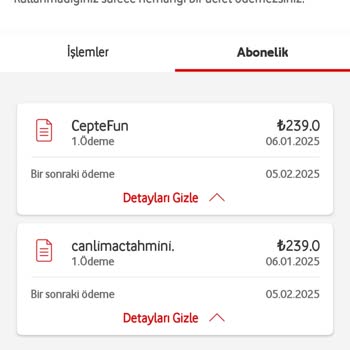 Allinmobi Bilgim Dışında Başlatılan Üyelikler Ve Yüksek Faturalar