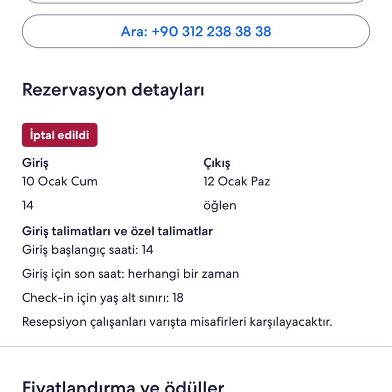 Yanlış Rezervasyon Sonrası İade Sorunu
