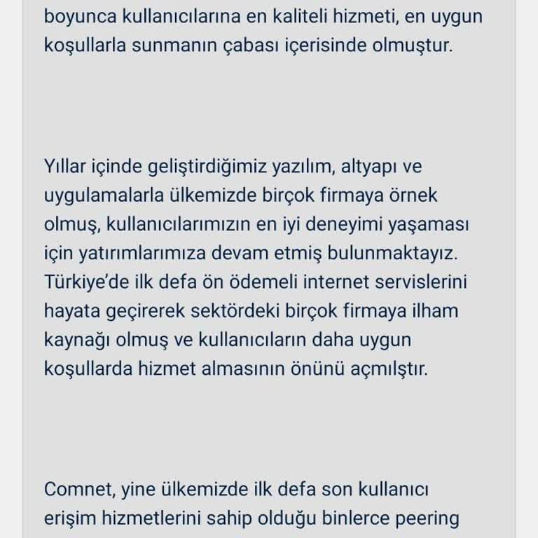 Comnet Üyeliği Ve İade Sorunu