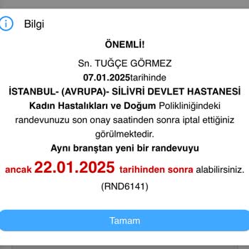 MHRS Randevu Sistemi Sorunu