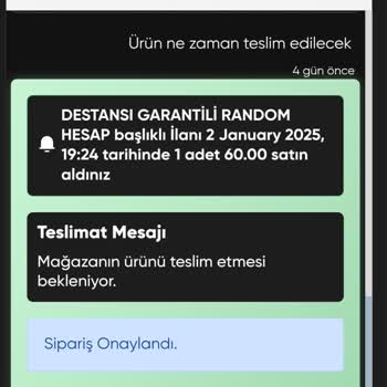 Alışveriş Sitesinde Yaşanan Sorunlar