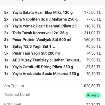 Yayla Arrabiata Soslu Makarna Şikayeti!