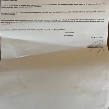 New Balance Ayakkabımda Üretim Hatası Ve Reddedilen Değişim Talebi