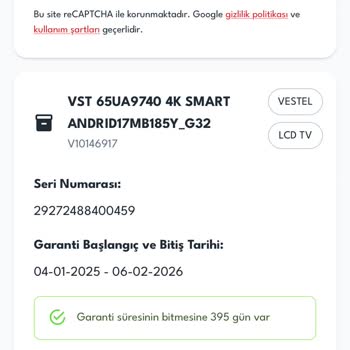 Vestel TV İle Süregelen Sorunlar Ve Hayal Kırıklığı