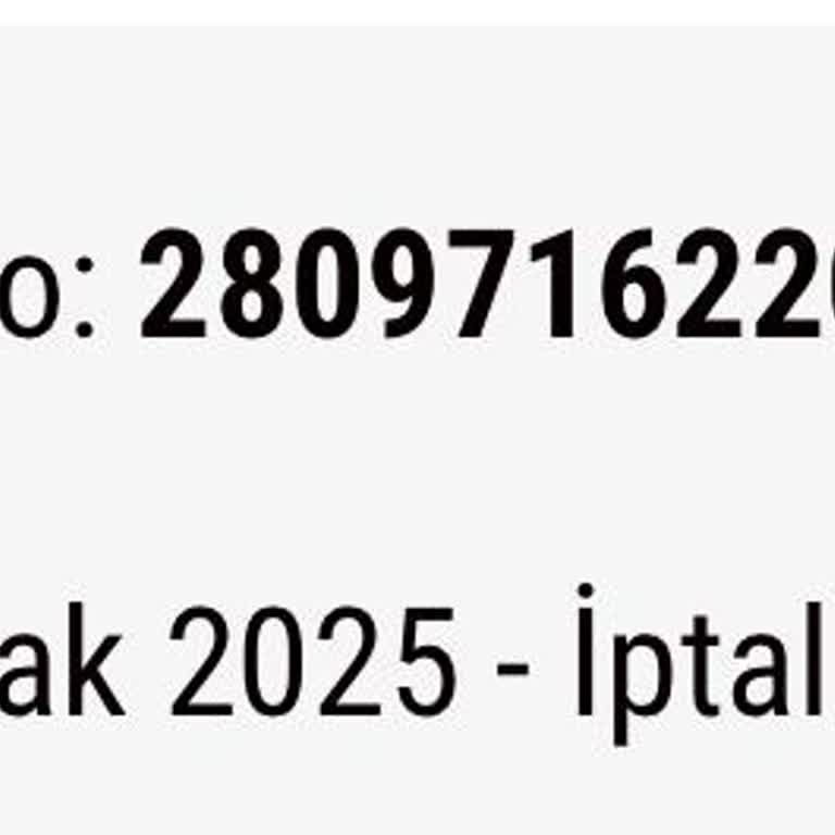 Aniden İptal Edilen Mont Siparişi